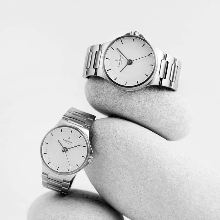Nordgreen | Guardian automatic silver 40mm dial H-Link | GU40SIHLSIXX