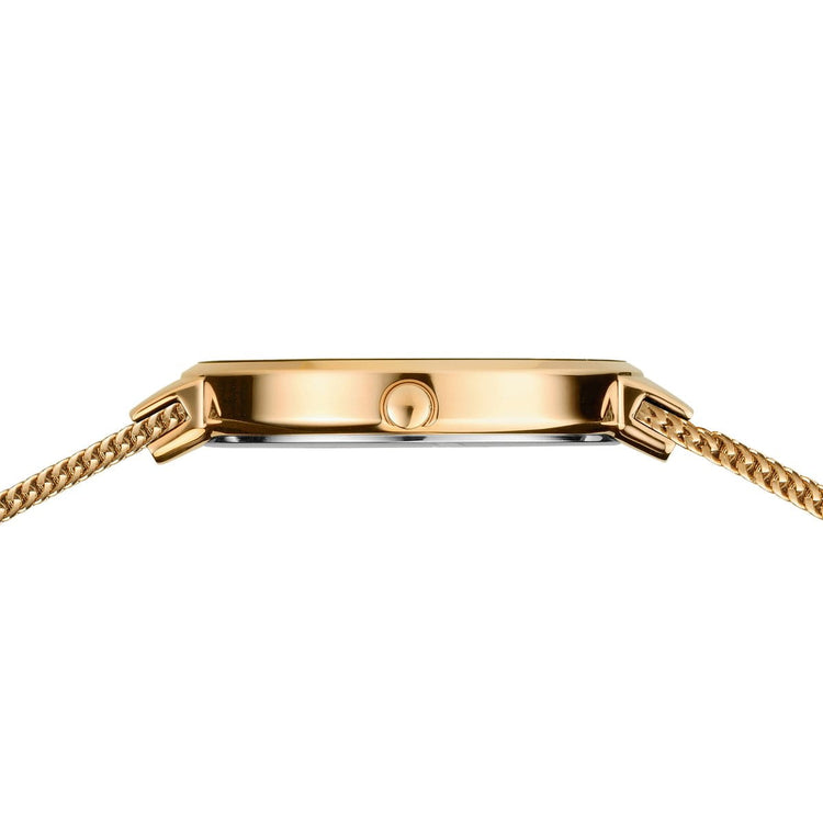 Bering | Classic gold and white 31mm dial milanese | 14531-334