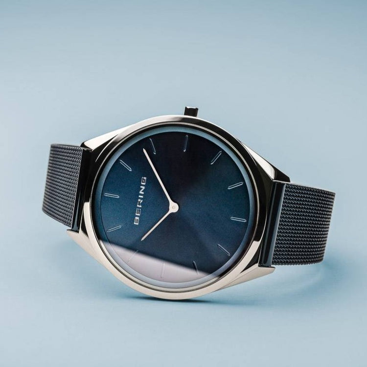Bering | Ultra slim collection blue 39mm | 17039-307