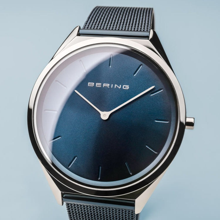 Bering | Ultra slim collection blue 39mm | 17039-307