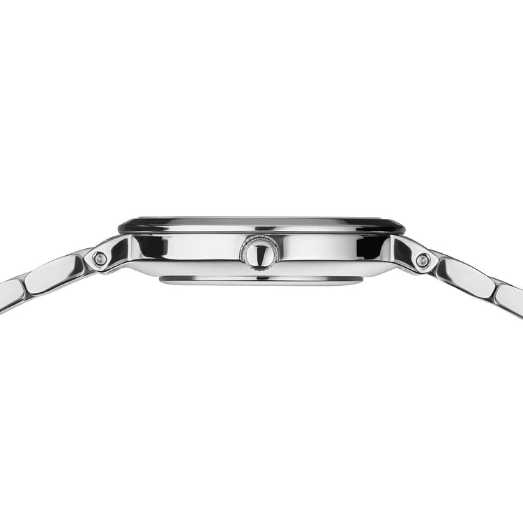 Bering | Classic polished silver 26mm mother of pearl dial | 19126-700