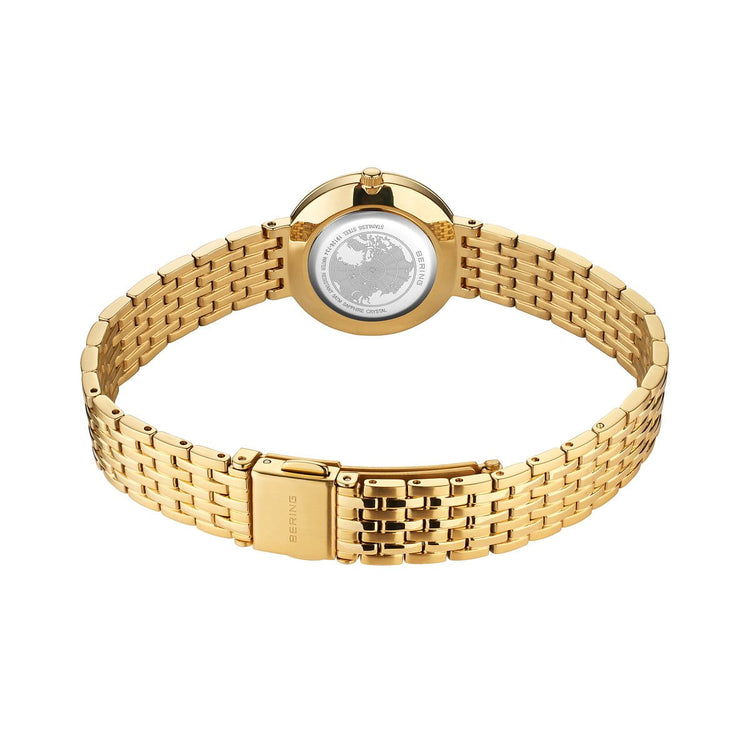 Bering | Classic polished gold 26mm mother of pearl dial | 19126-734