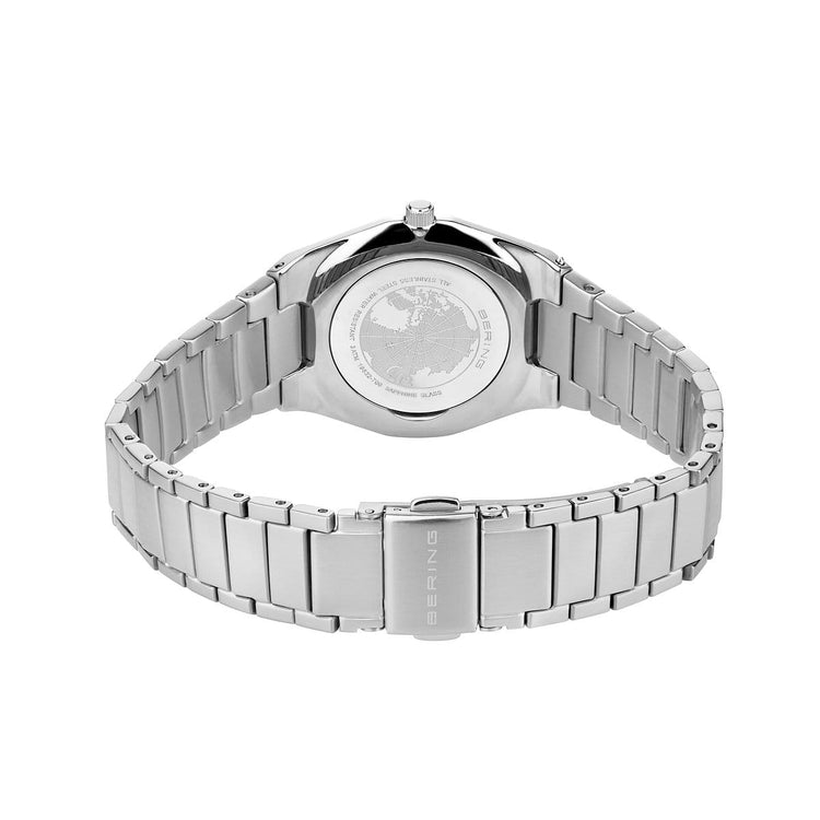 Bering | Classic polished silver 32mm dial links | 19632-700