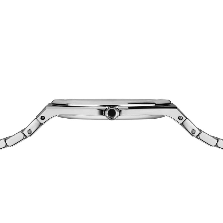 Bering | Classic polished silver 32mm dial links | 19632-700