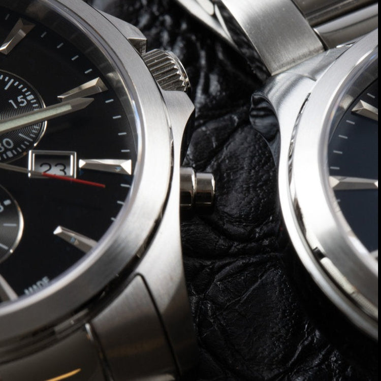 JDM Military | Alpha chrono silver 42mm dial silver link | JDM-WG002-01