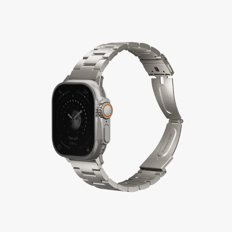 Uniq | Osta silver stainless steel watch band - Apple Series | OSTASIL
