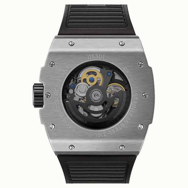 Ingersoll | Play Silver 45mm dial black rubber | I15301