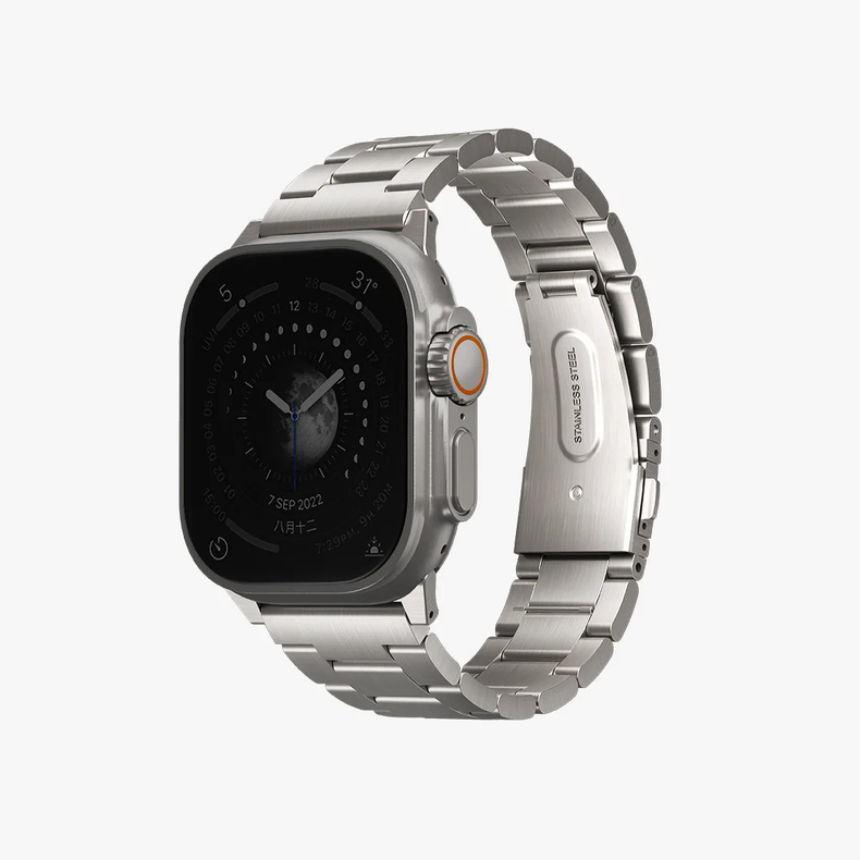 Uniq | Osta silver stainless steel watch band - Apple Series | OSTASIL