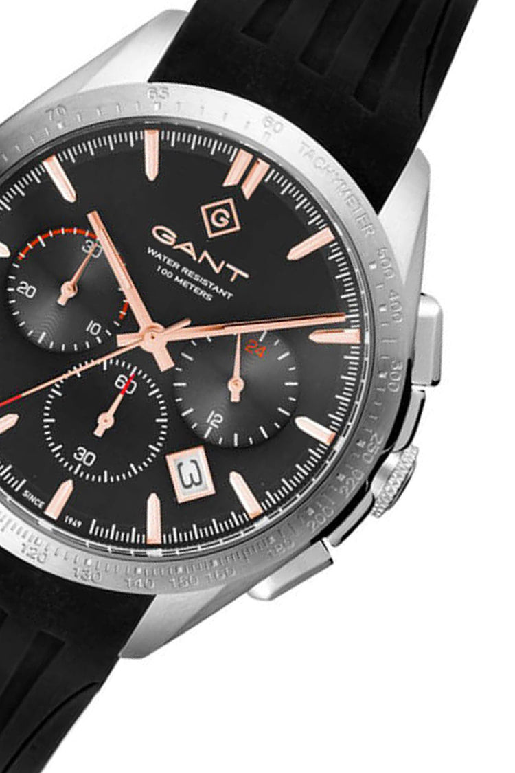 Gant | Mammondsport grey 44mm dial black rubber strap | G168002