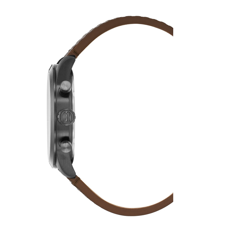 G-STAR | Originals Multifunction olive green 42mm dial leather band | GSW.504.03