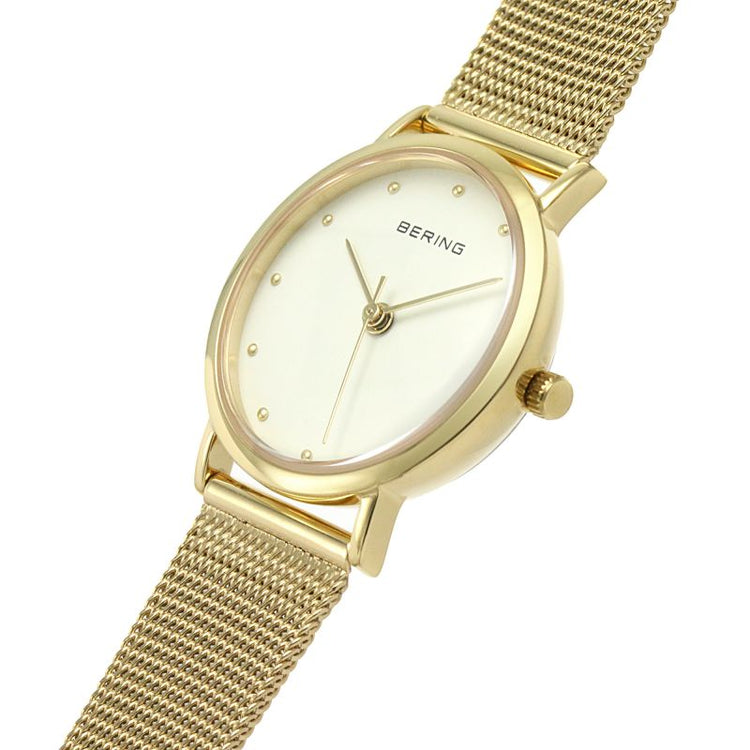 Bering | Classic 26mm Gold Milanese Strap | 13426-334