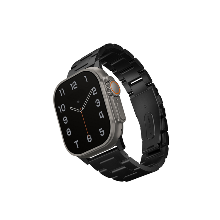 Uniq | Osta black stainless steel watch band - Apple Series | OSTABLK