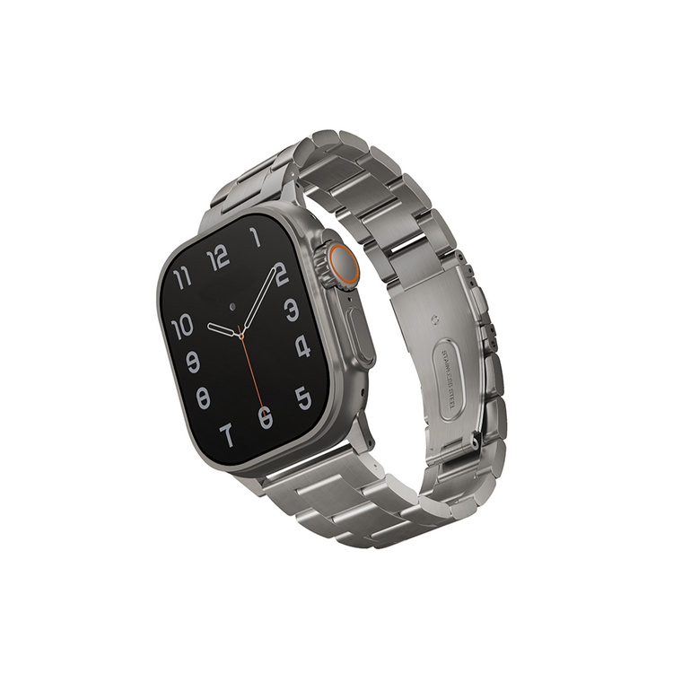 Uniq | Osta silver stainless steel watch band - Apple Series | OSTASIL