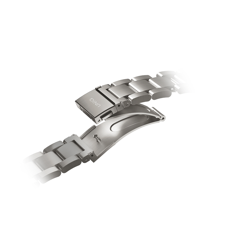 Uniq | Osta silver stainless steel watch band - Apple Series | OSTASIL