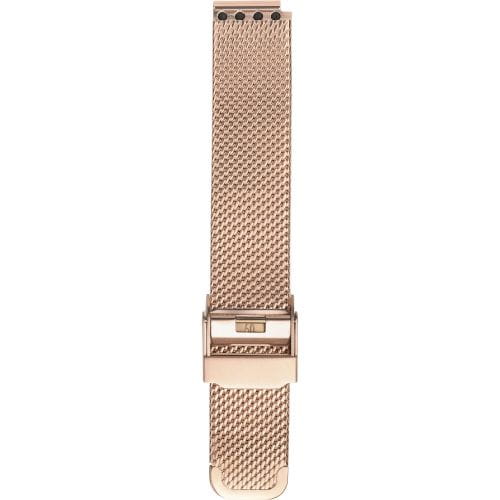 Bering | Max René collection milanese womens rose gold 14mm strap band | PT-15531-BMVX