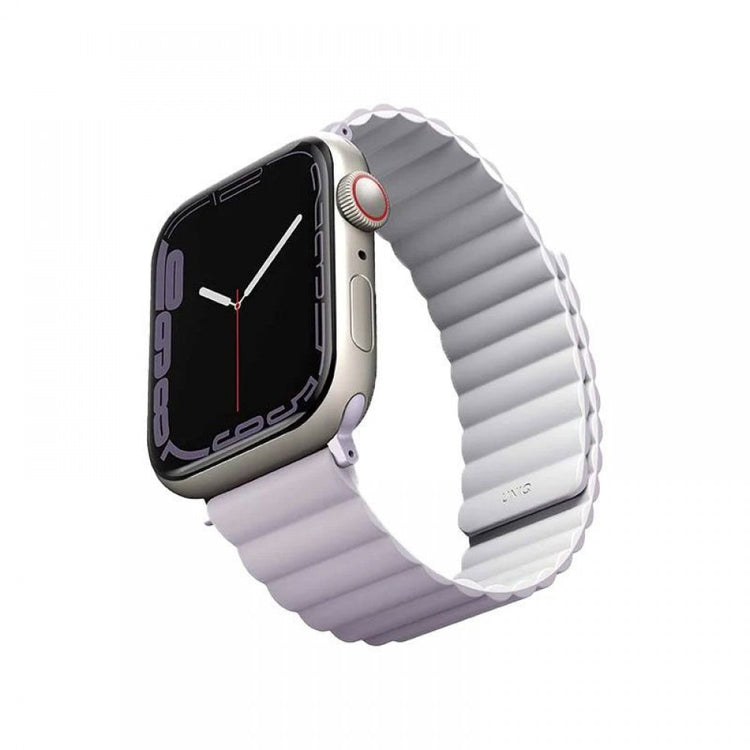Uniq | Revix reversible lilac and white watch band - Apple Series | REVLILWHT