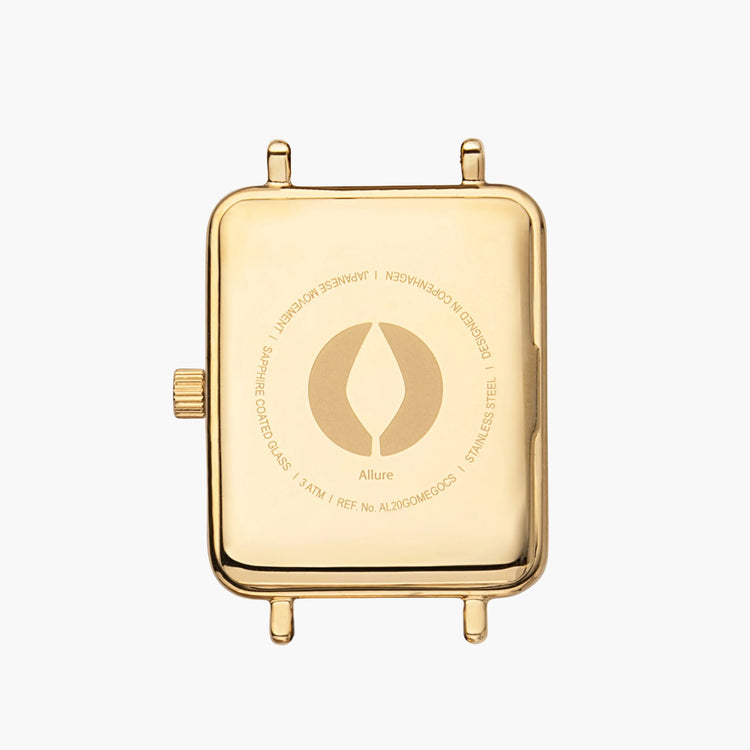 Nordgreen | Allure gold 20mm dial gold mesh | AL20GOMEGOCS