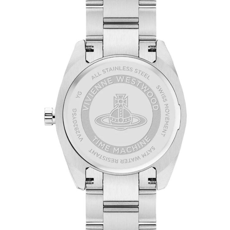 Vivienne Westwood | Fenchurch silver grey 28 mm dial two tone | VV292GYSG