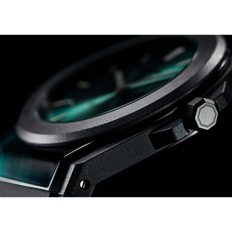 D1 Milano | Carbonlite green 40.5mm dial | CLRJ05