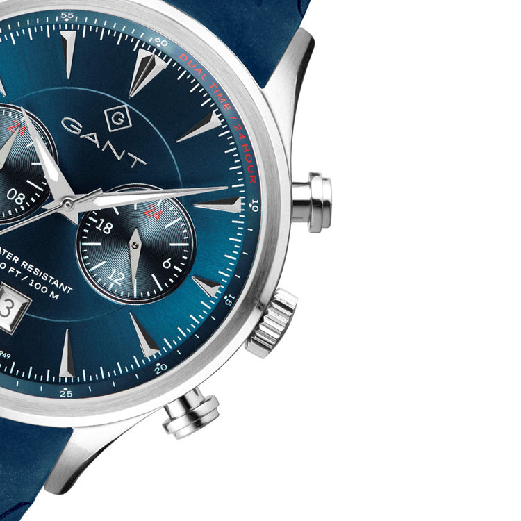 Gant | Spencer blue 43mm dial blue rubber strap | G135015