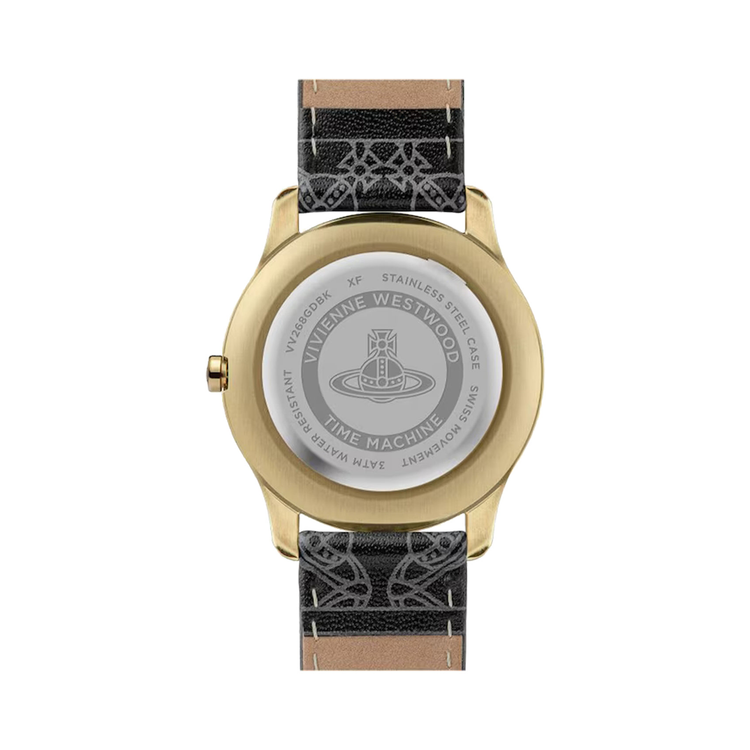 Vivienne Westwood | Berkley black and gold 35mm dial | VV268GDBK