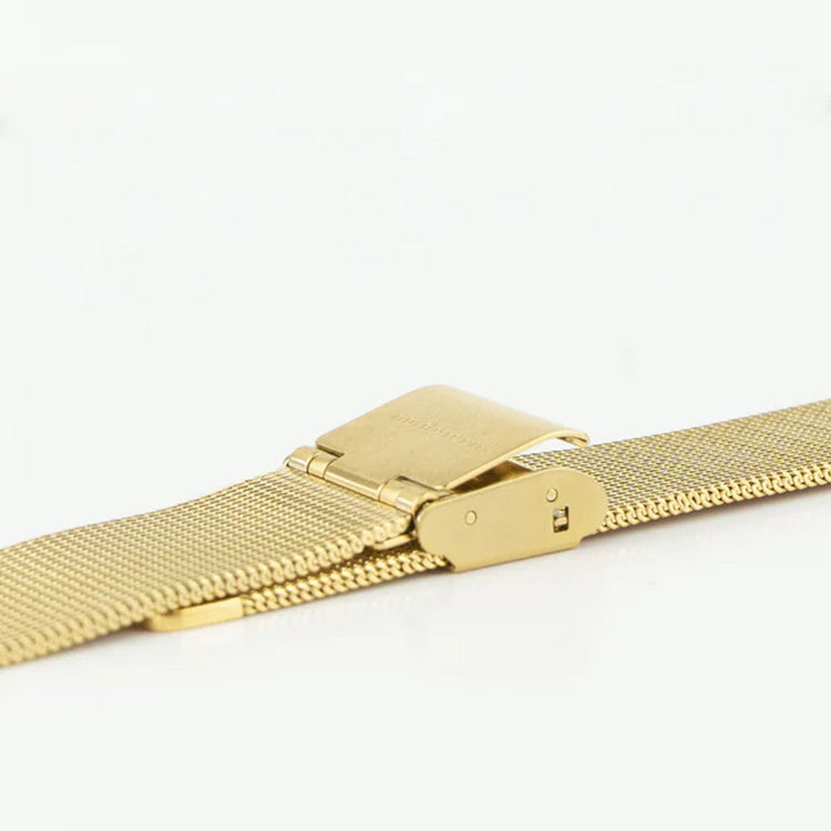Nordgreen | Native gold 36mm white dial gold mesh | NR36GOMEGOXX