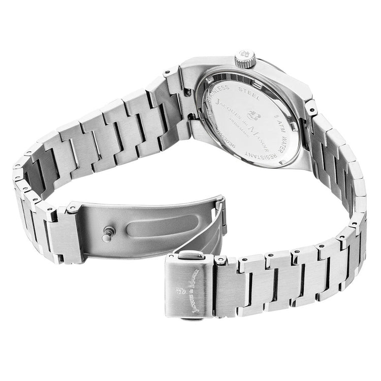 Jacques du Manoir | Horizon silver 31mm green dial | JWL03603