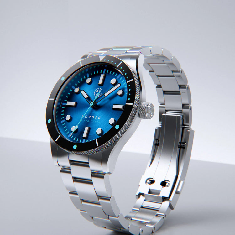 Henry Archer | Nordsø - Horizon Blue 40mm dial | HA-NO-HB-TG