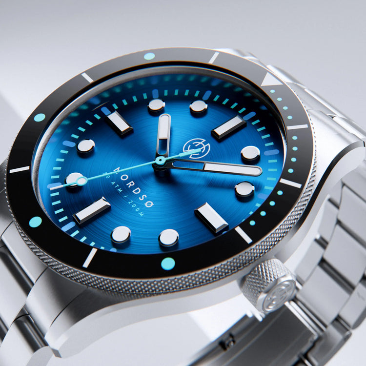 Henry Archer | Nordsø - Horizon Blue 40mm dial | HA-NO-HB-TG