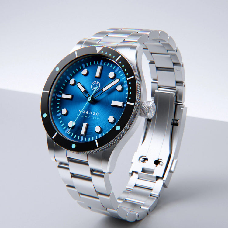 Henry Archer | Nordsø - Horizon Blue 40mm dial | HA-NO-HB-TG