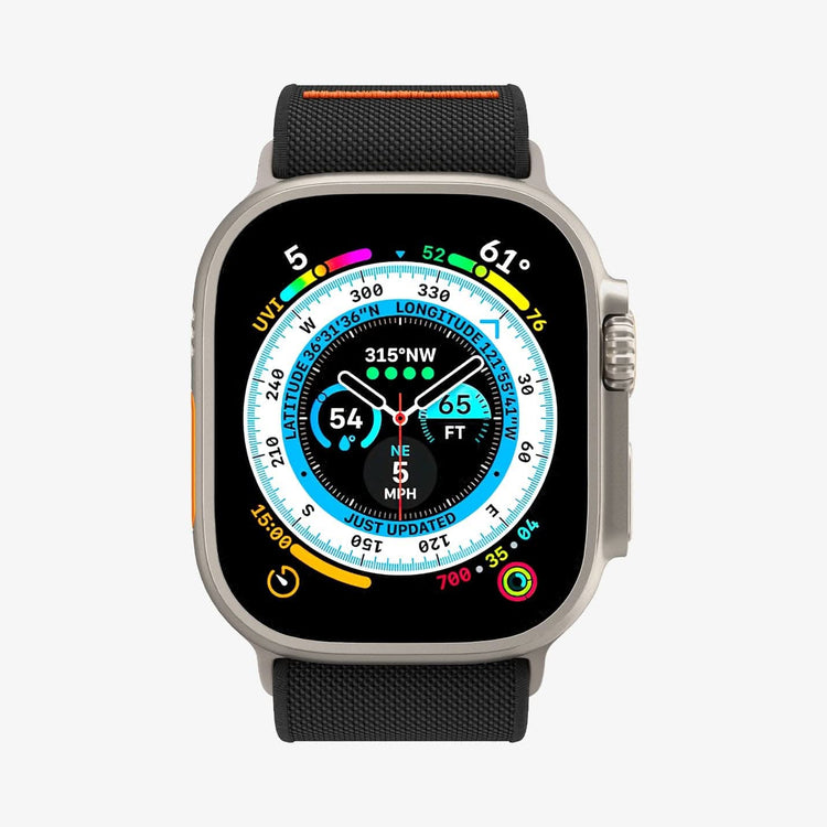 Spigen | Lite Ultra Fit Black watch band - Apple Series | AMP05983