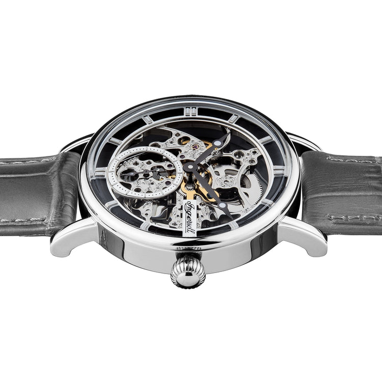 Ingersoll | Herald automatic black leather 40mm dial | I00402