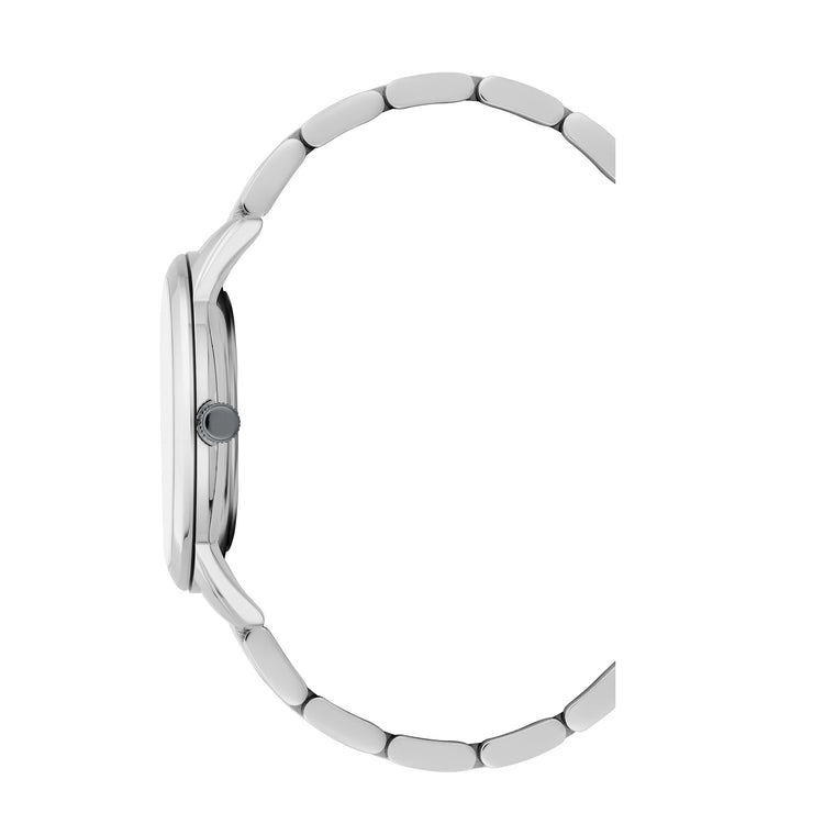 JDM Military | Bravo II grey 39mm dial silver link | JDM-WG007-04