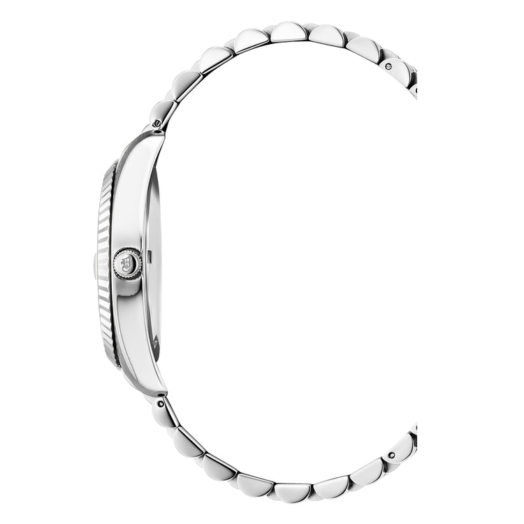 Jacques Du Manoir | Inspiration Business blue 40mm dial silver bracelet | JWN01701