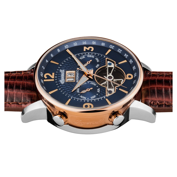 Ingersoll | Grafton automatic brown leather 42mm dial | I00703