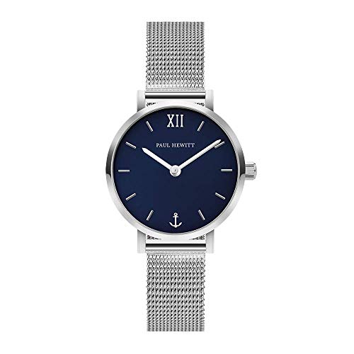Paul Hewitt | Modest blue lagoon silver mesh | PH-SA-S-XS-B-45S