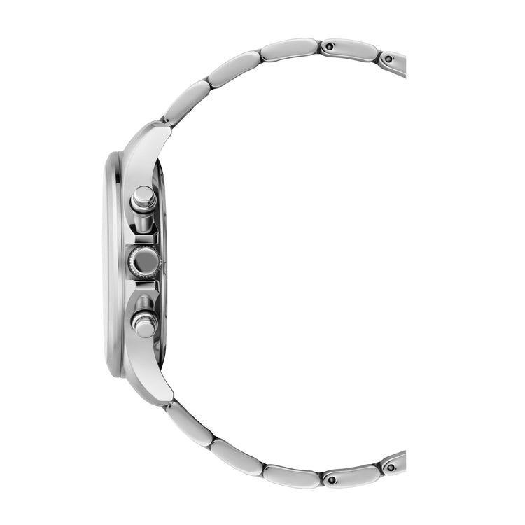 JDM Military | Alpha chrono silver 42mm dial silver link | JDM-WG002-01