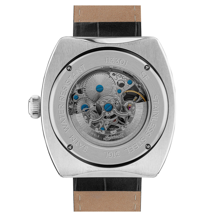 Ingersoll | Michigan black and gold leather 45mm dial | I13301