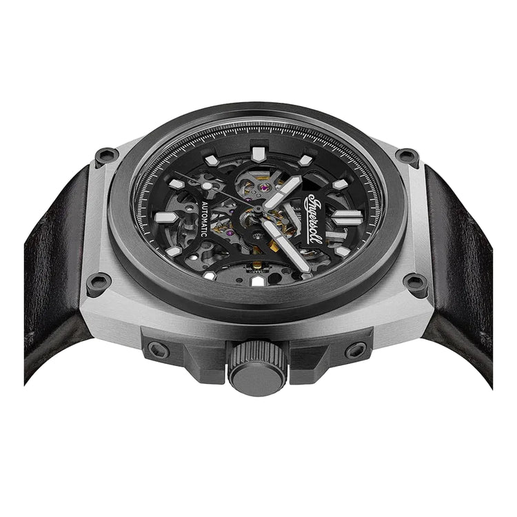 Ingersoll | Motion automatic black leather 50.5mm dial | I11702