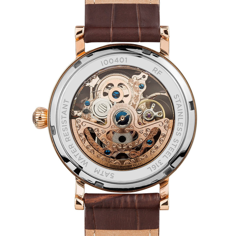 Ingersoll | Herald automatic brown leather 40mm dial | I00401