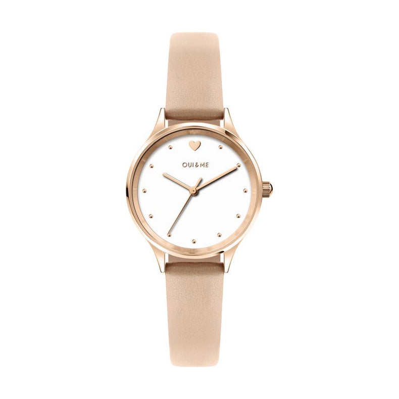 Oui&Me | Minette White Dial Nude | ME010167