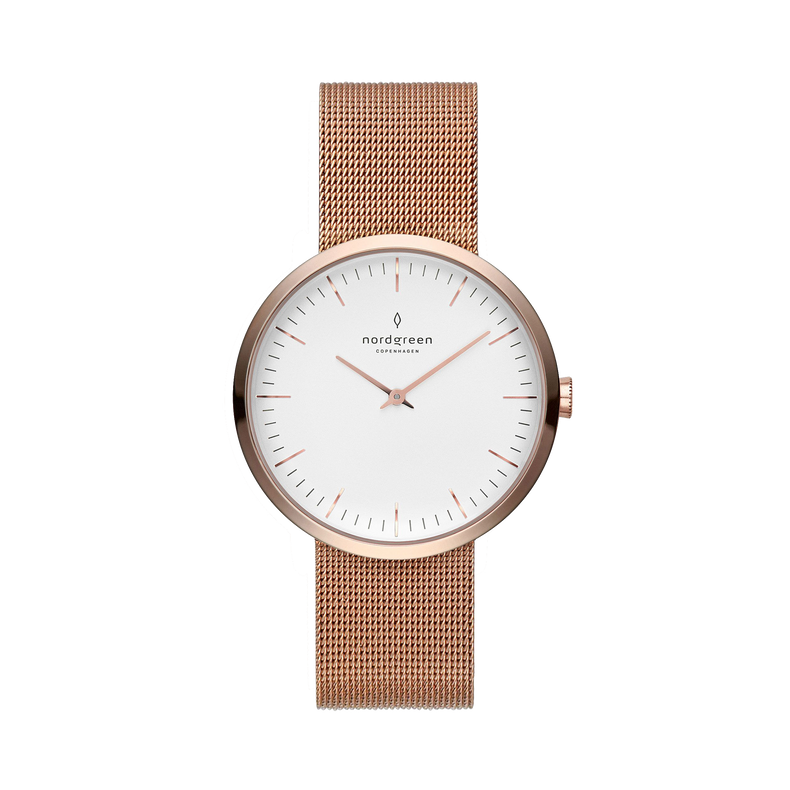 Nordgreen | Infinity rose gold 32mm white dial | IN32RGMEROXX