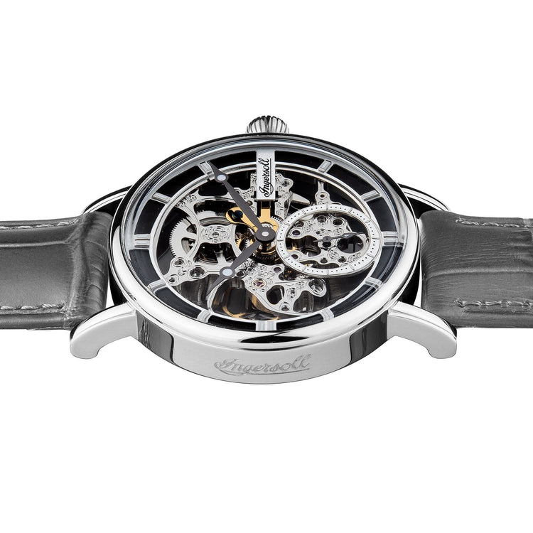 Ingersoll | Herald automatic black leather 40mm dial | I00402