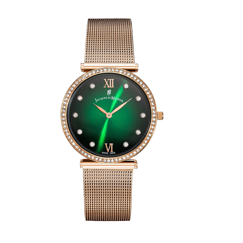 Jacques Du Manoir | Cocktail Green rose gold 34mm dial | SORMI.03