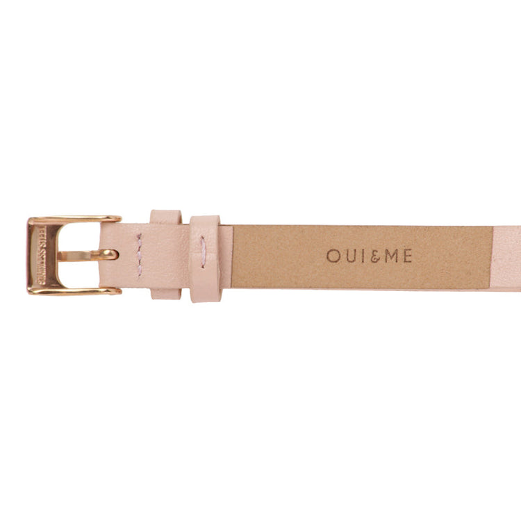 Oui&Me | Petite Fleurette rose gold 32mm dial | ME010064