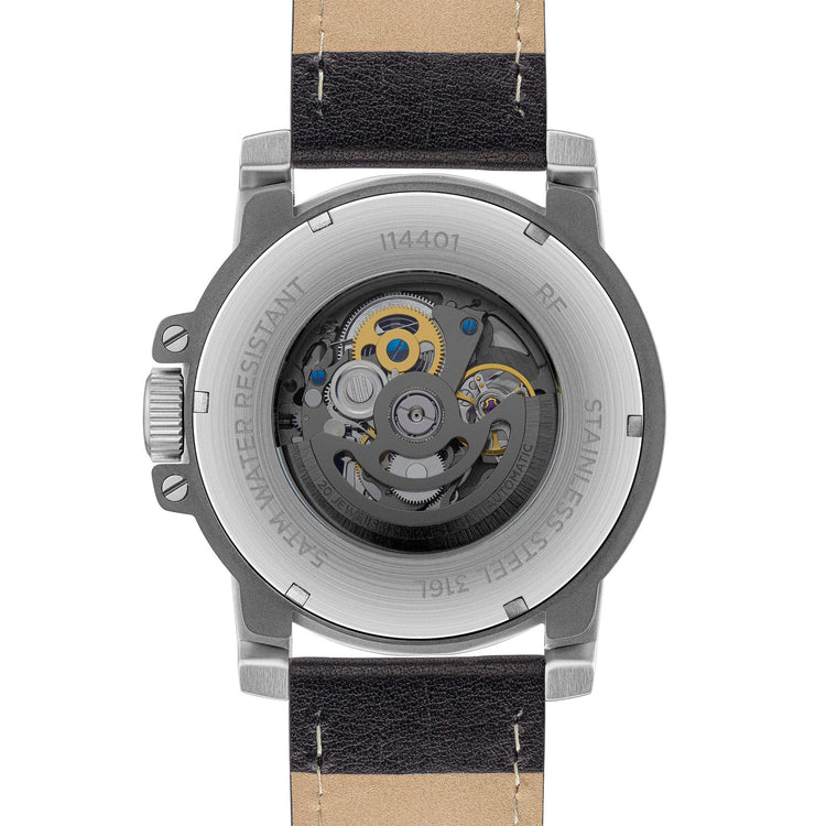Ingersoll | Freestyle automatic 45.5mm black leather | I14401