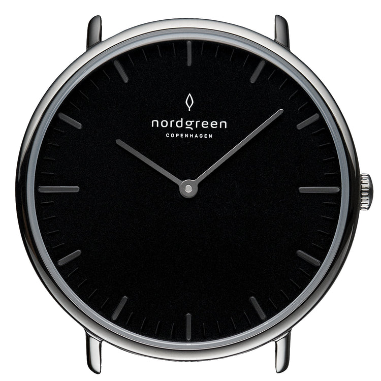 Nordgreen | Native Gun Metal black 40mm dial | NR40GM3LGUBL