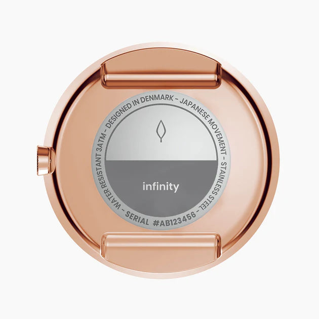 Nordgreen | Infinity rose gold 32mm white dial | IN32RGMEROXX