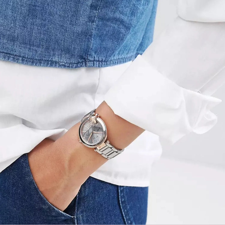 Vivienne Westwood | Kensignton titanium bracelet 32mm dial | VV067SLTI