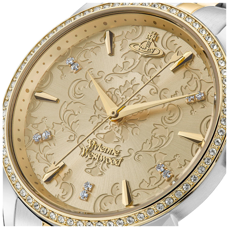 Vivienne Westwood | The Wallace gold two tone 38mm dial | VV208CPSG